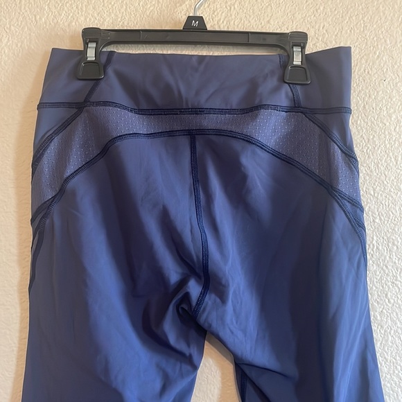 Lululemon Never Still Crop 21” Leggings Cadet Blue‎ size 8 - Picture 7 of 12